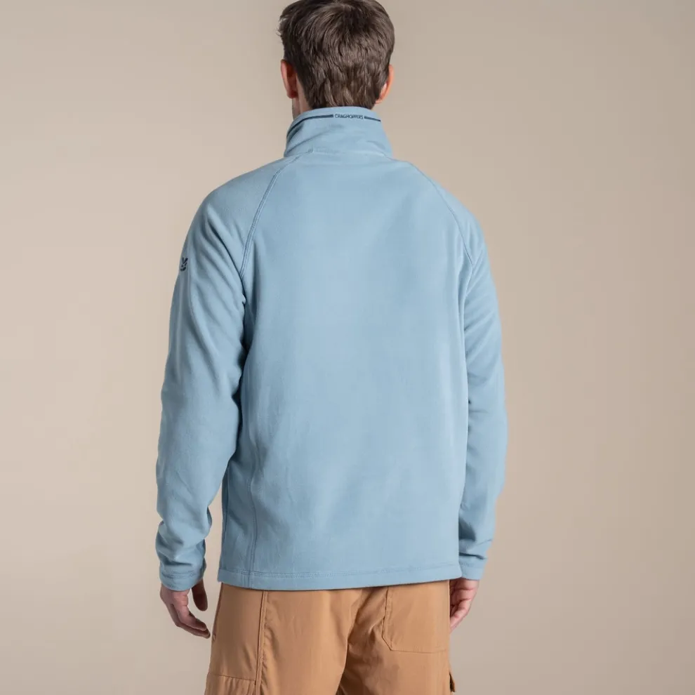 Men's National Trust Corey II Half Zip Fleece | Morning Fog