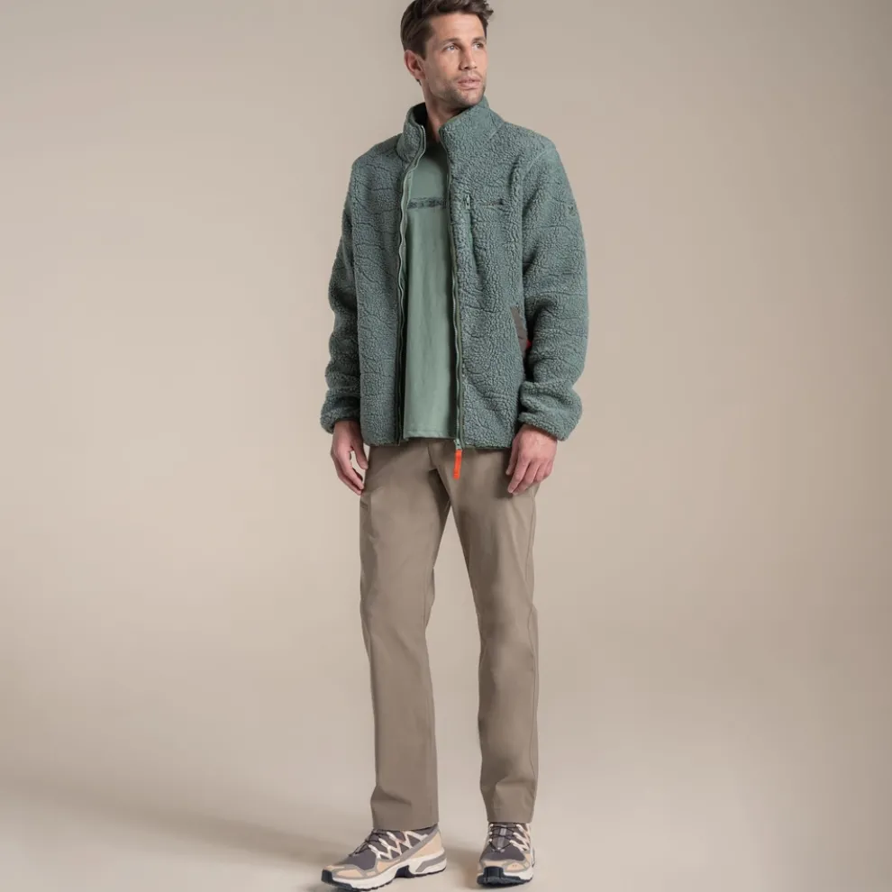 Men's National Trust Lathkill Full Zip Fleece | Laurel Green