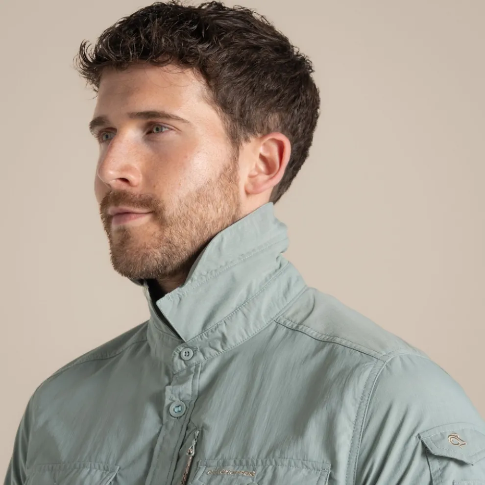 Men's NosiLife Adventure Long Sleeved Shirt III | Lichen Green