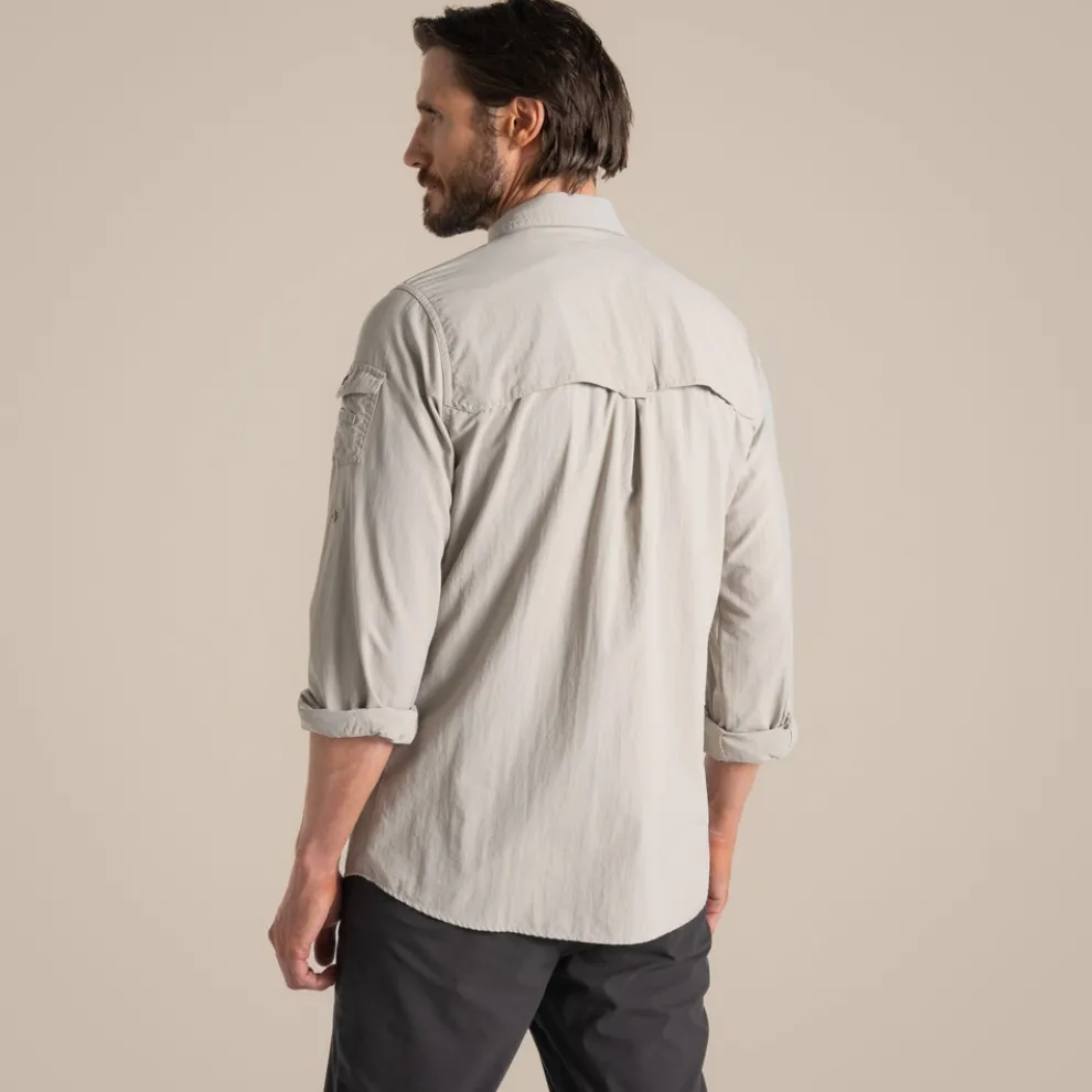 Men's NosiLife Adventure Long Sleeved Shirt III | Parchment