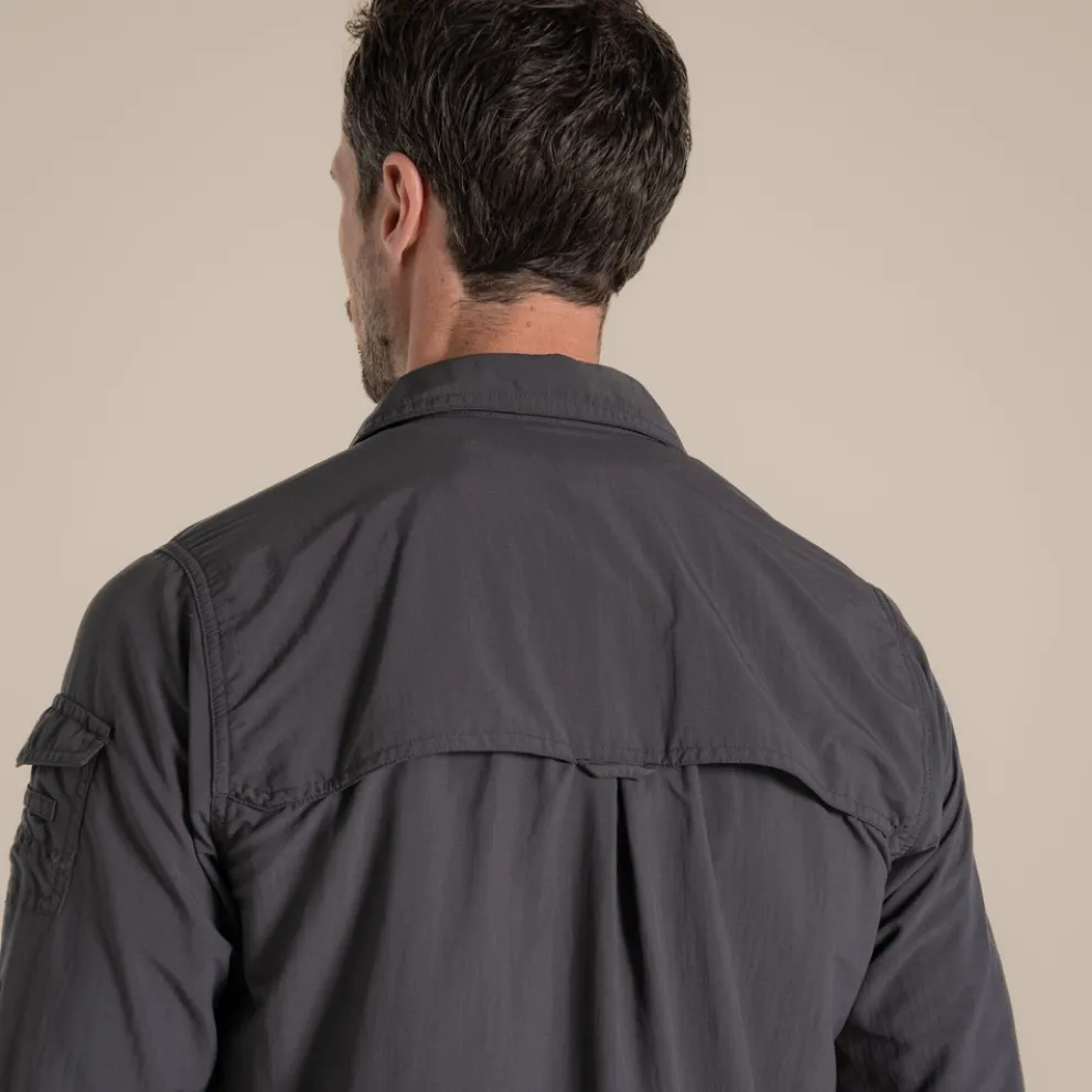 Men's NosiLife Adventure Long Sleeved Shirt III | Black Pepper