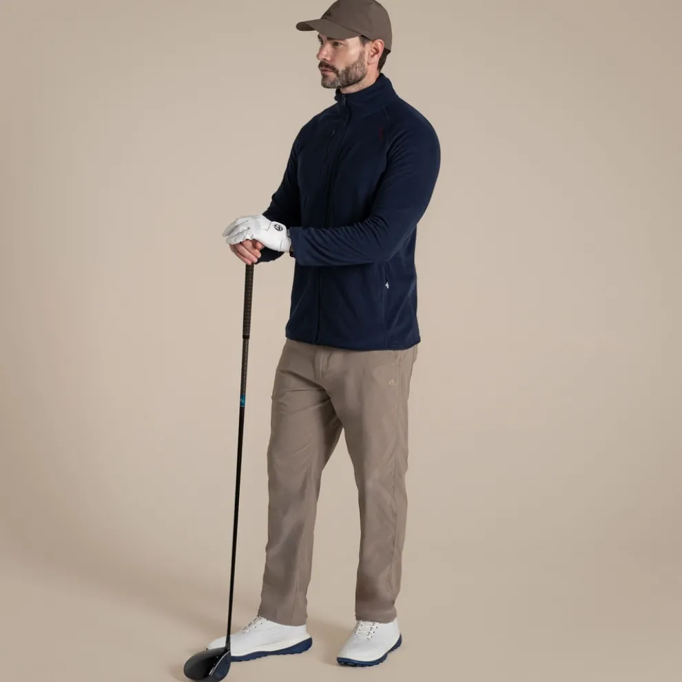 Men's NosiLife Bromsgrove Golf Full Zip Fleece | Blue Navy