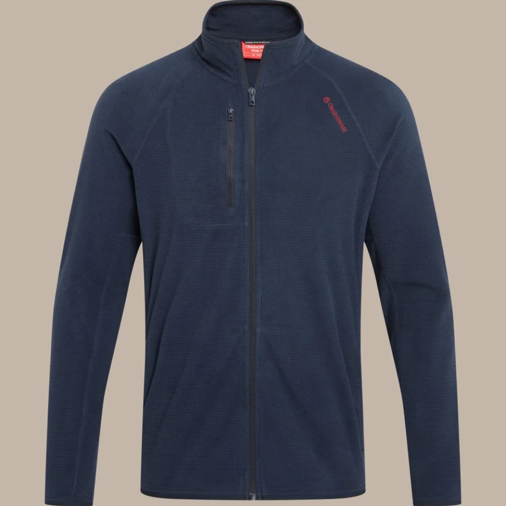 Men's NosiLife Bromsgrove Golf Full Zip Fleece | Blue Navy