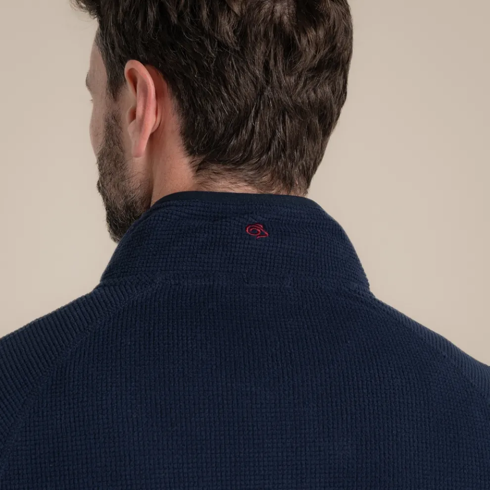 Men's NosiLife Bromsgrove Golf Full Zip Fleece | Blue Navy