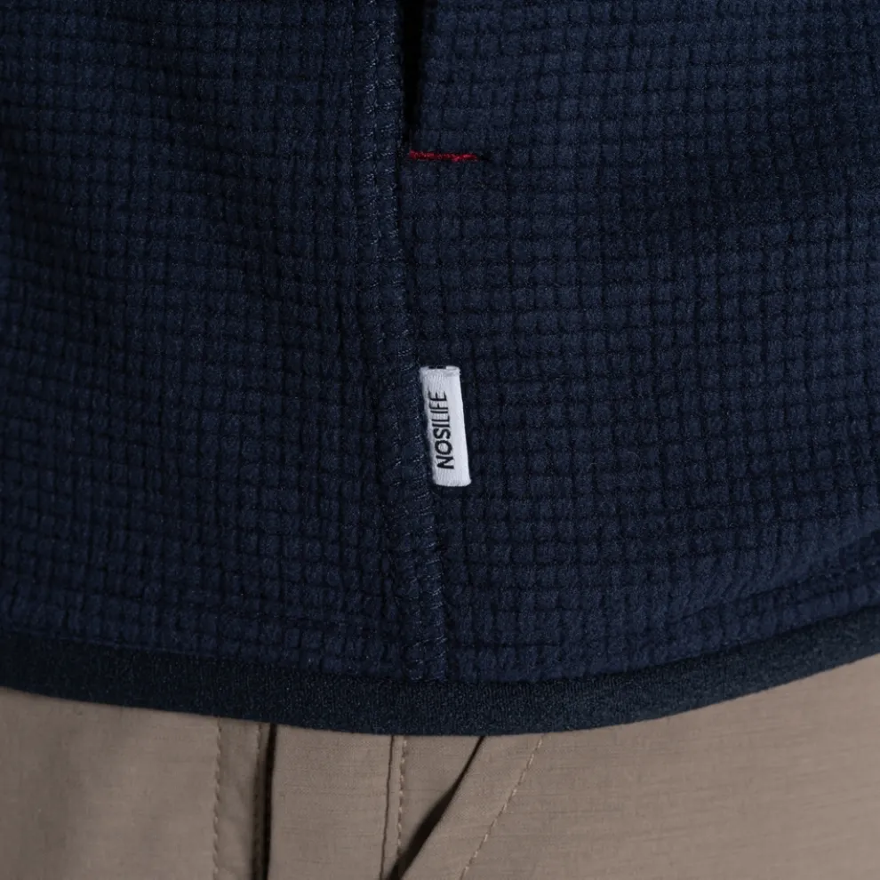 Men's NosiLife Bromsgrove Golf Full Zip Fleece | Blue Navy