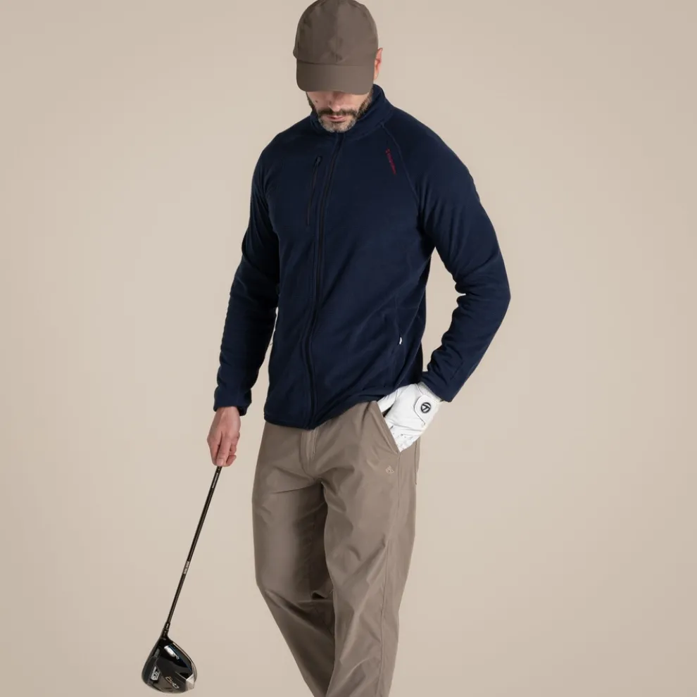 Men's NosiLife Bromsgrove Golf Full Zip Fleece | Blue Navy