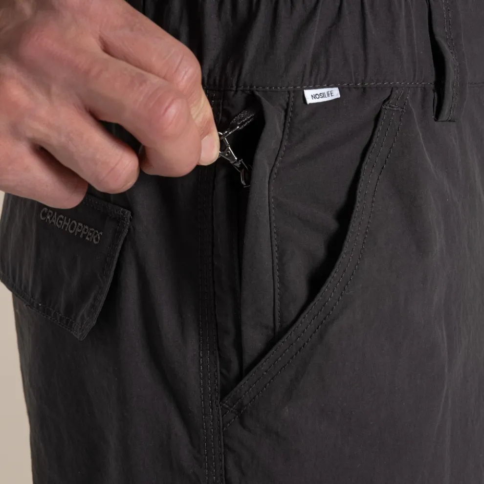Men's NosiLife Cargo Short III | Black Pepper