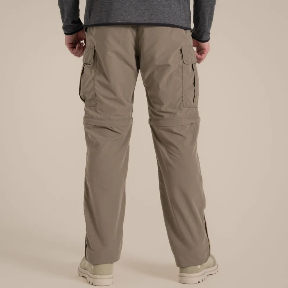 Men's NosiLife Convertible Cargo Trouser III | Pebble
