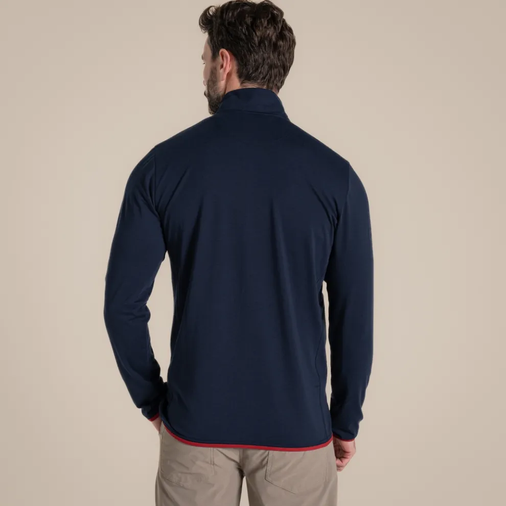 Men's NosiLife Copthorne Golf Full Zip Fleece | Blue Navy
