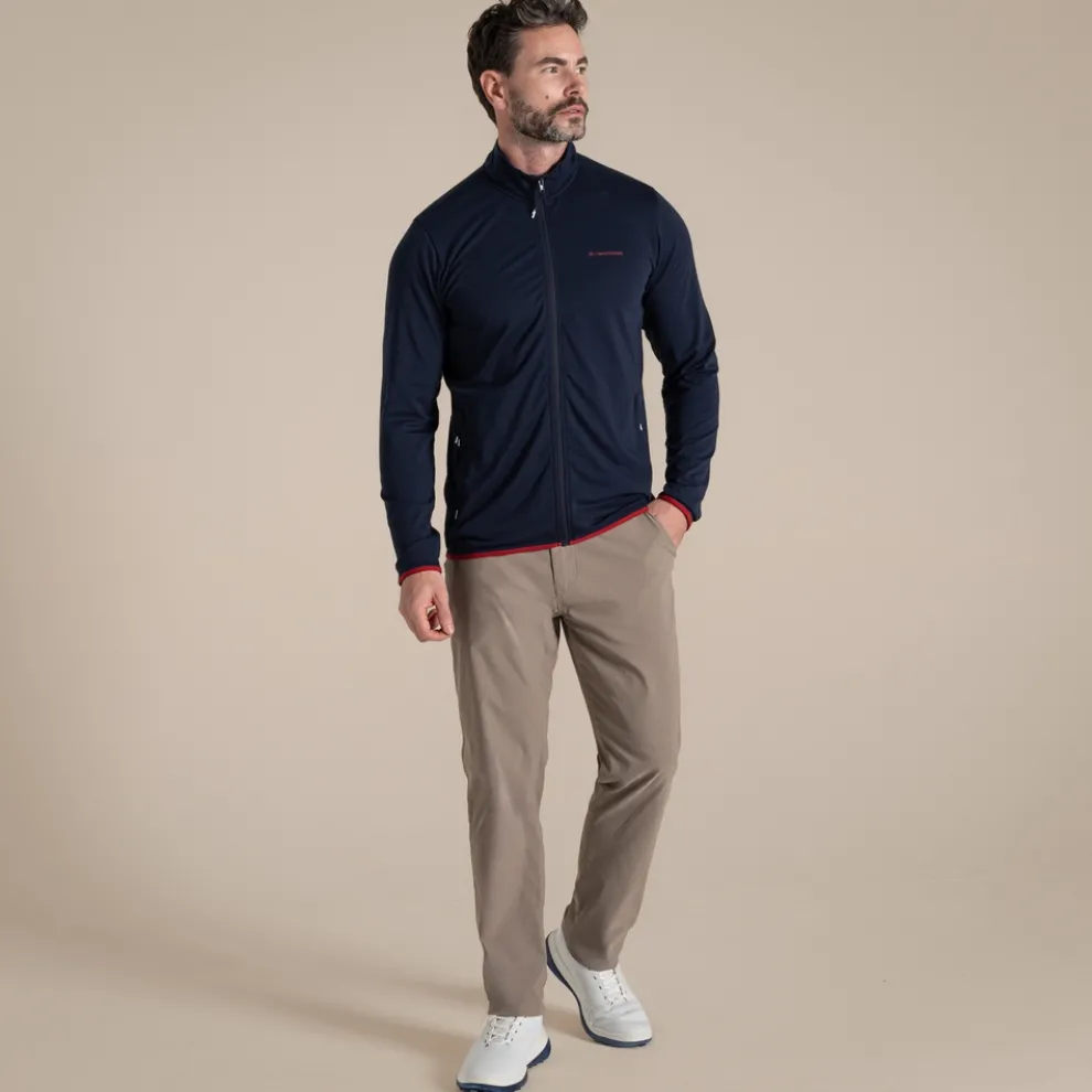 Men's NosiLife Copthorne Golf Full Zip Fleece | Blue Navy