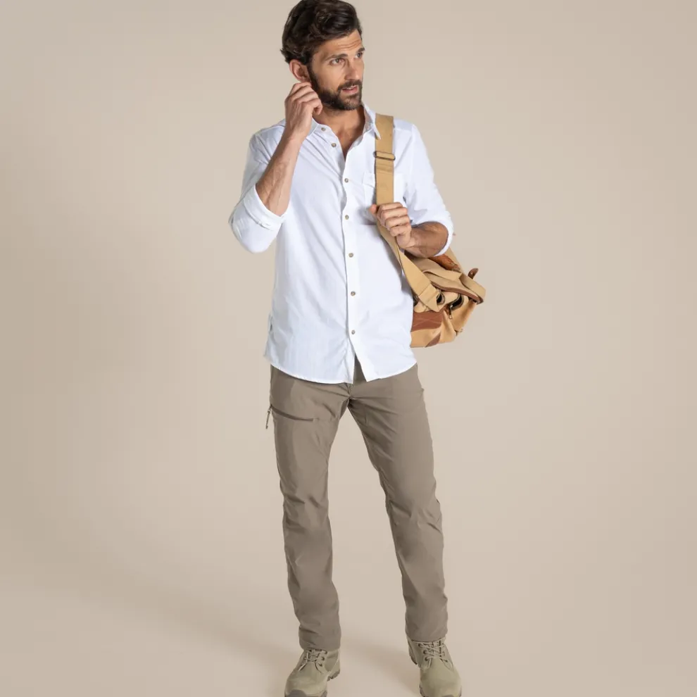 Men's NosiLife Nuoro Long Sleeved Shirt II | White