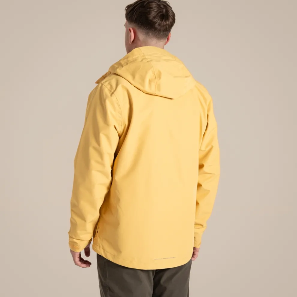 Men's Ossus Waterproof Jacket | Indian Yellow