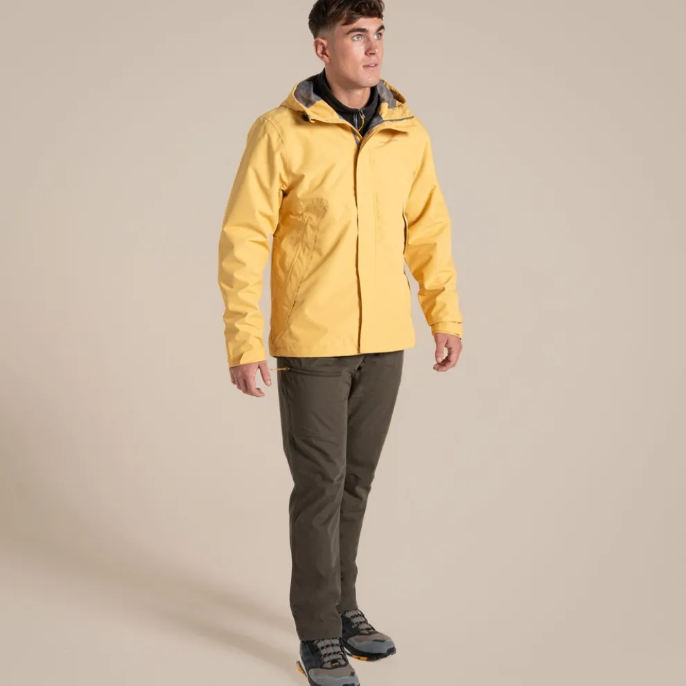 Men's Ossus Waterproof Jacket | Indian Yellow