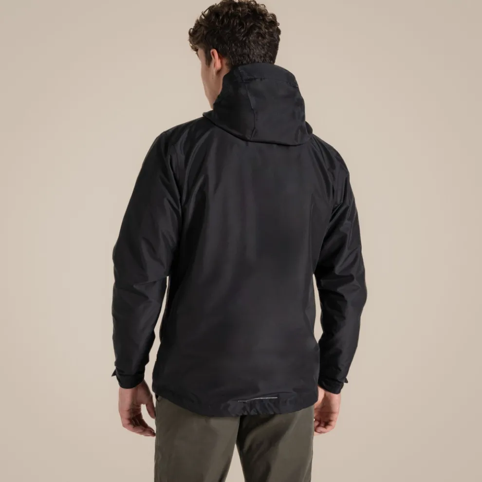 Men's Ossus Waterproof Jacket | Black