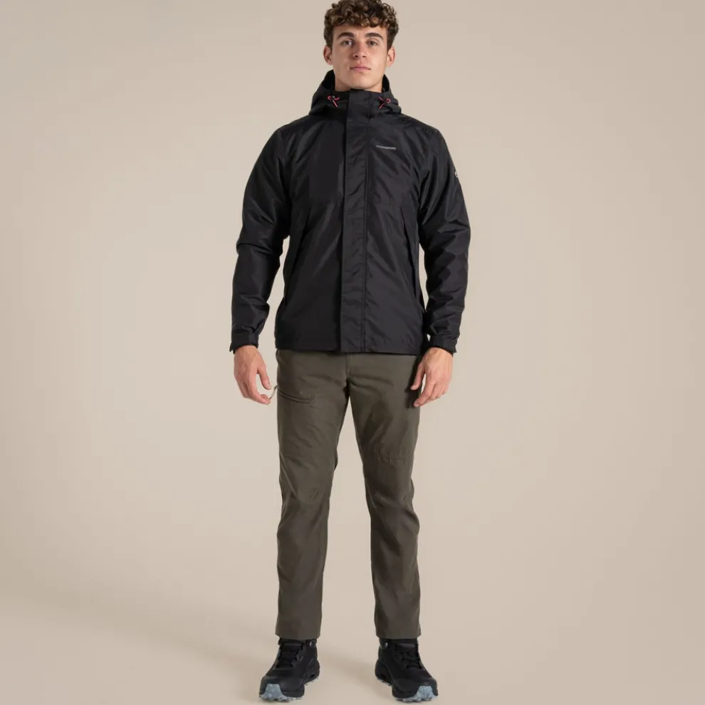 Men's Ossus Waterproof Jacket | Black