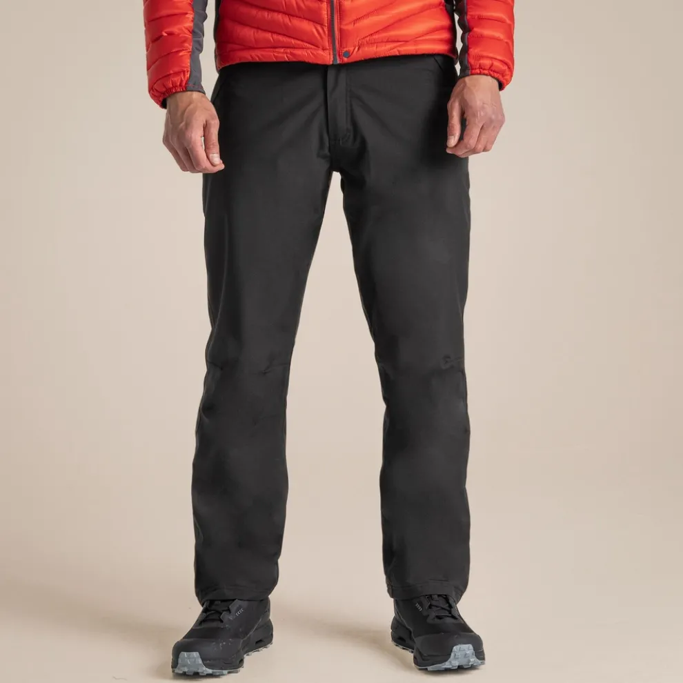 Men's Steall II Thermo Waterproof Trousers | Black