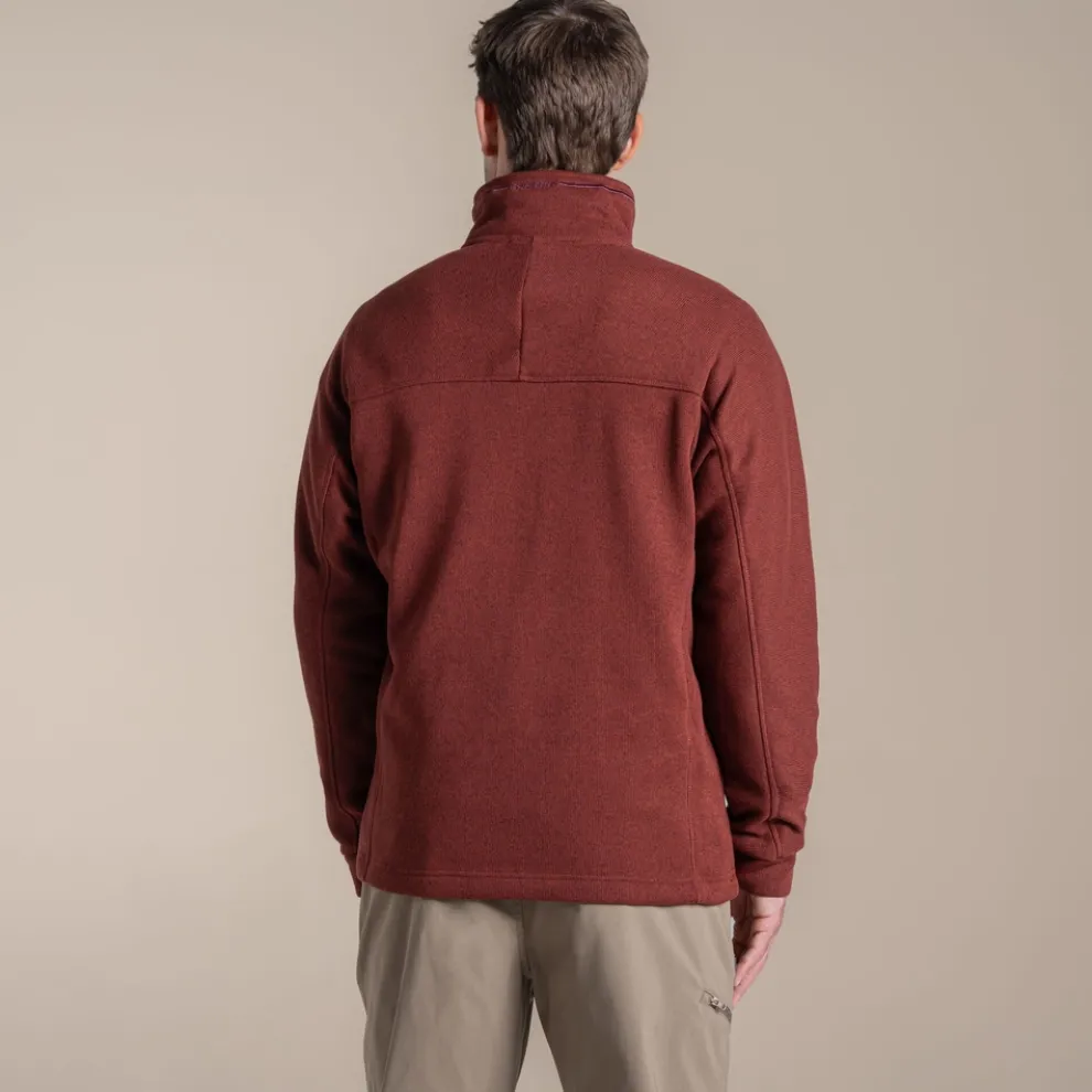 Men's Torney III Half Zip Fleece | Red Jasper