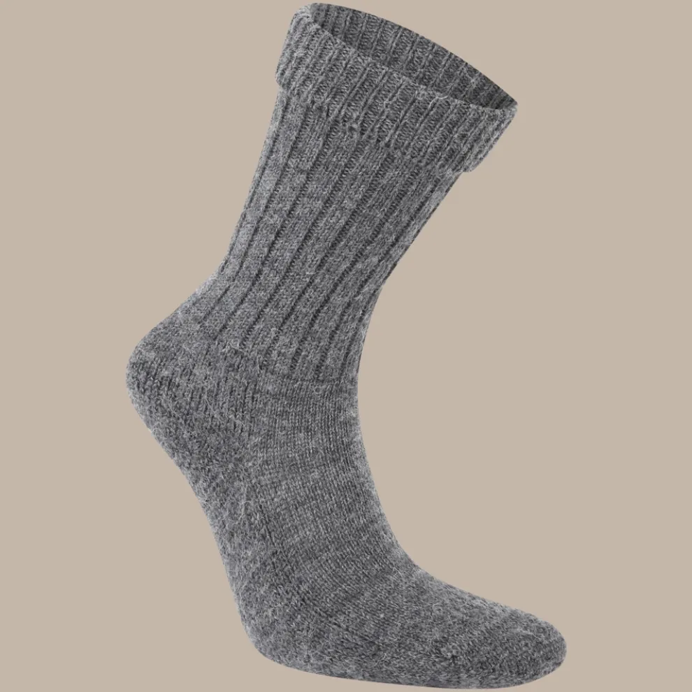 Men's Wool Hiker Sock | Black Pepper Marl