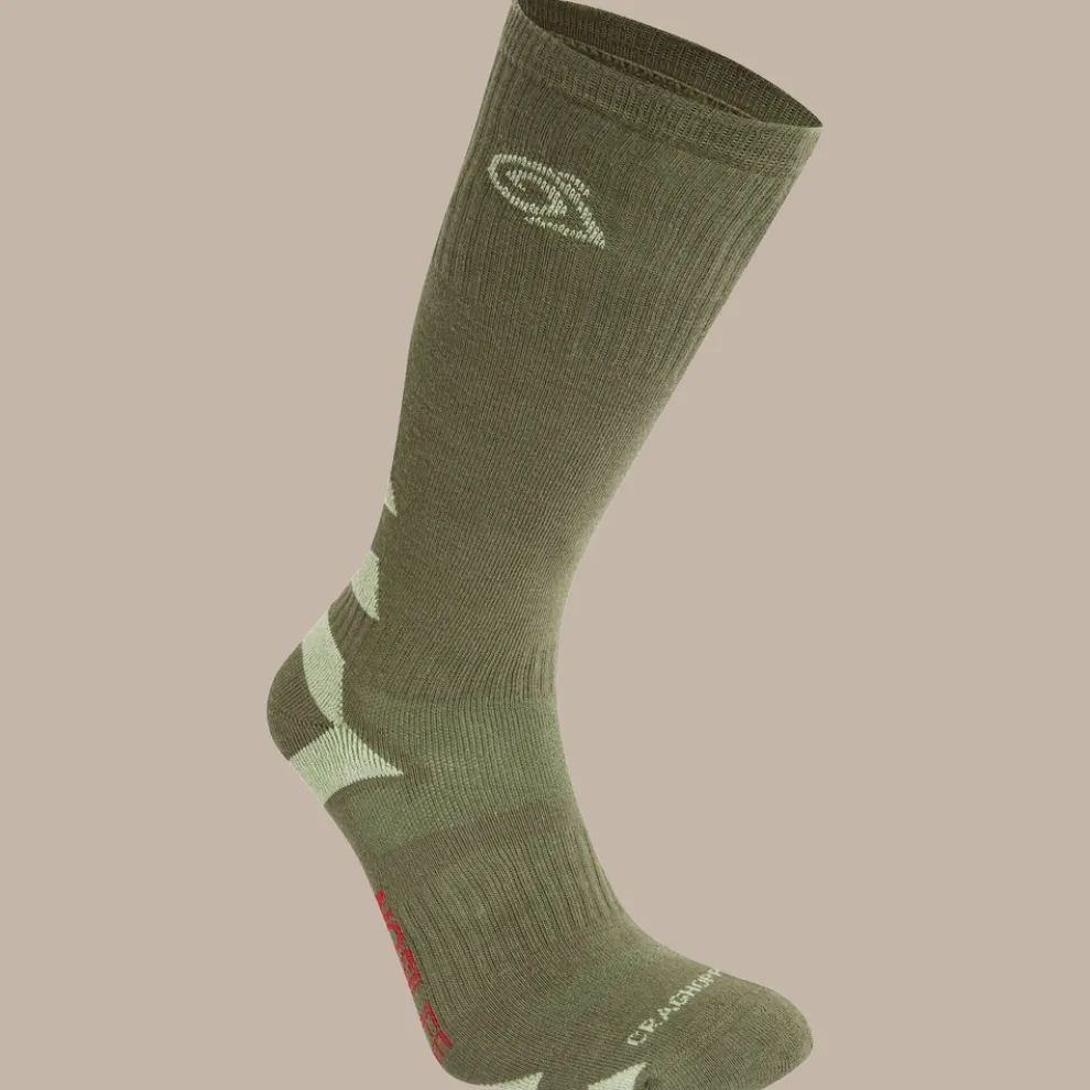 NosiLife Adventure Socks | Wild Olive / Bud Green