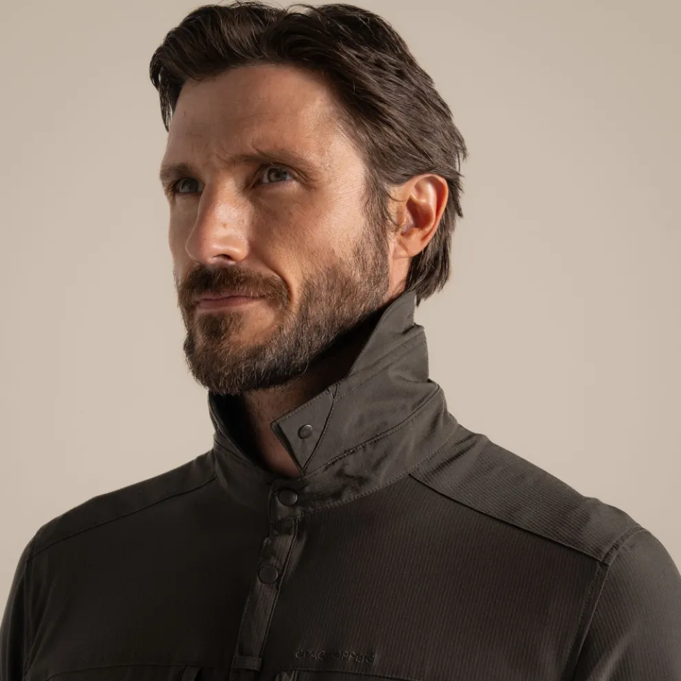 NosiLife Pro Long Sleeved Shirt V | Woodland Green