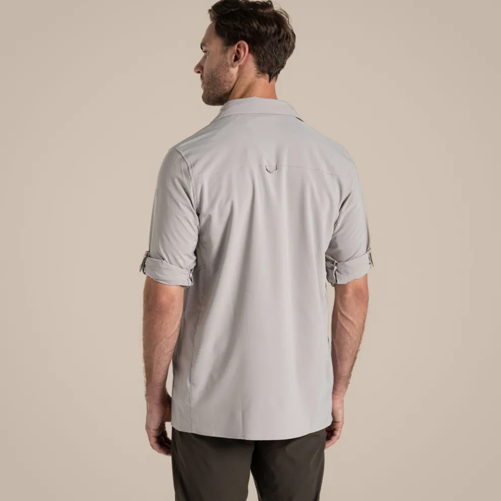 NosiLife Pro Long Sleeved Shirt V | Parchment