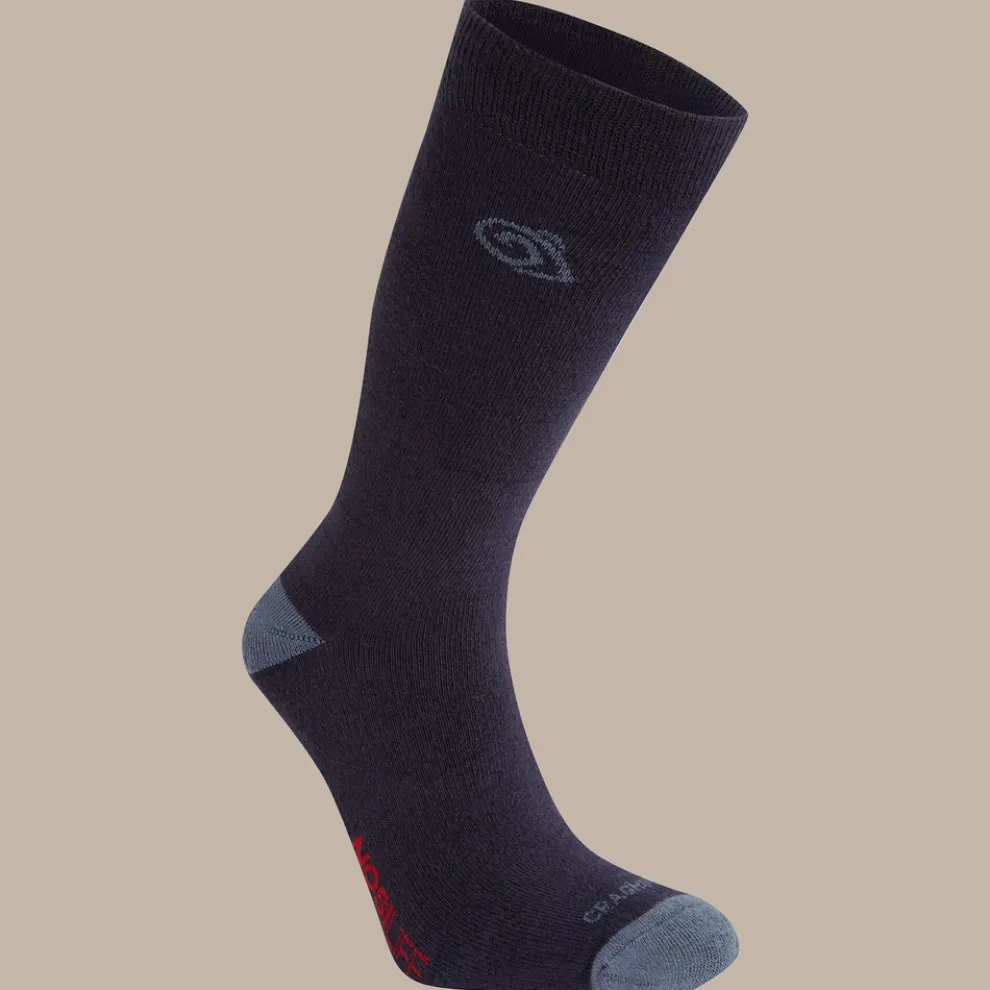 NosiLife Travel Single Pack Socks | Blue Navy / Blue Stone