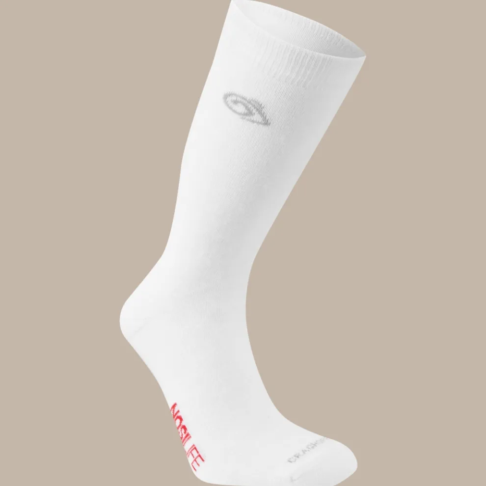 Nosilife Travel Wool Socks | White