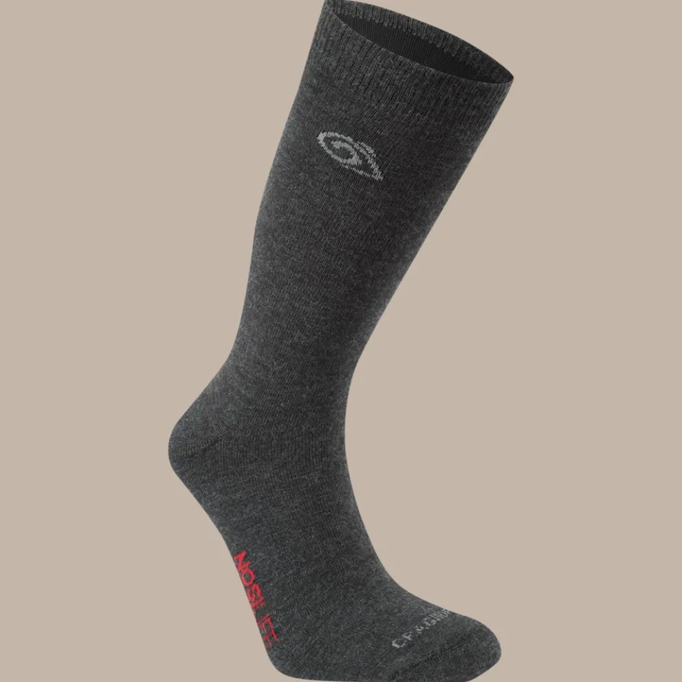 Nosilife Travel Wool Socks | Dark Iron