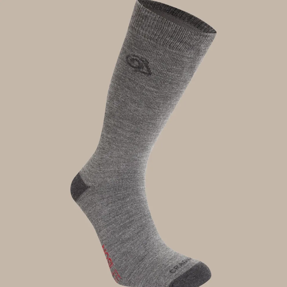 Nosilife Travel Wool Socks | Coast Grey