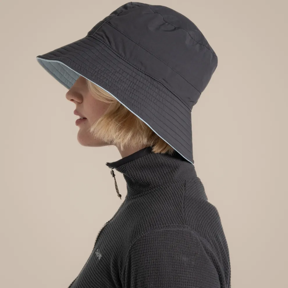 Unisex NosiLife Sun Hat III | Black Pepper / Niagara Blue