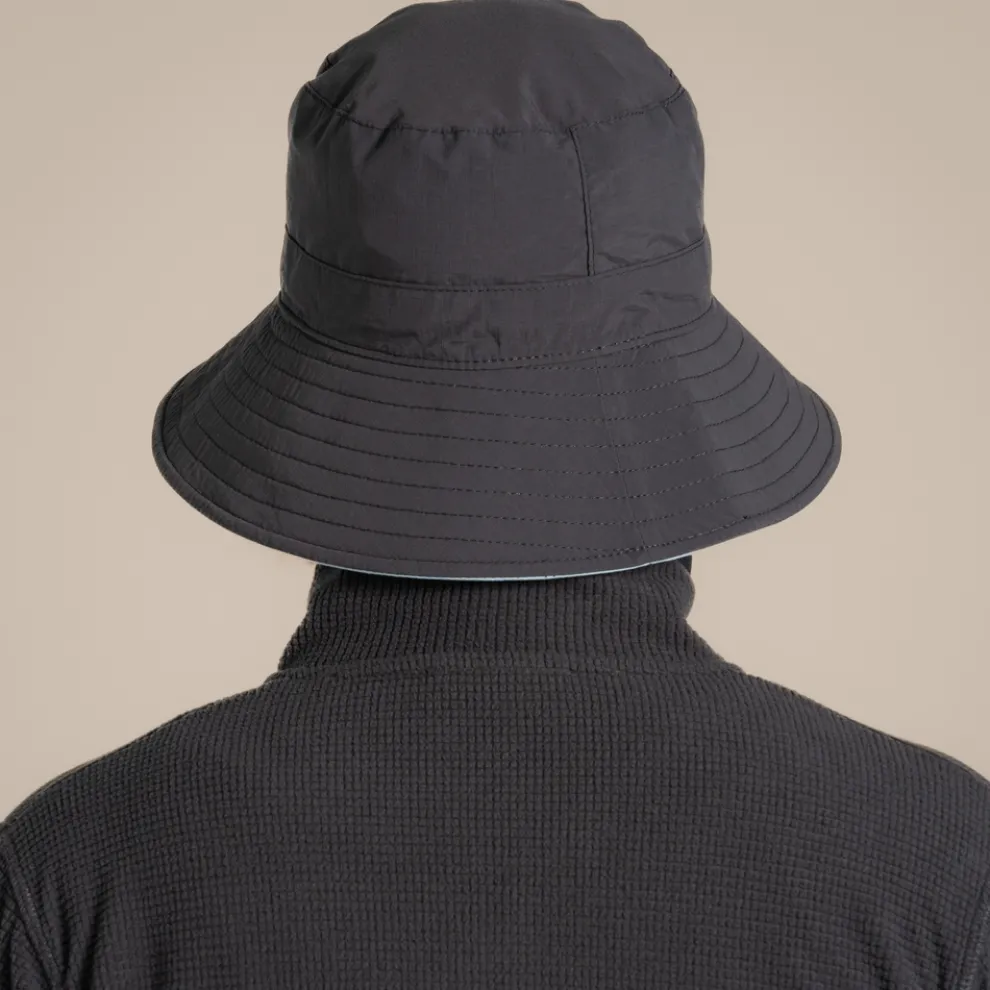 Unisex NosiLife Sun Hat III | Black Pepper / Niagara Blue