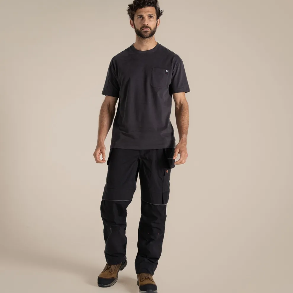 Wakefield Pocket Workwear T-Shirt | Carbon Grey