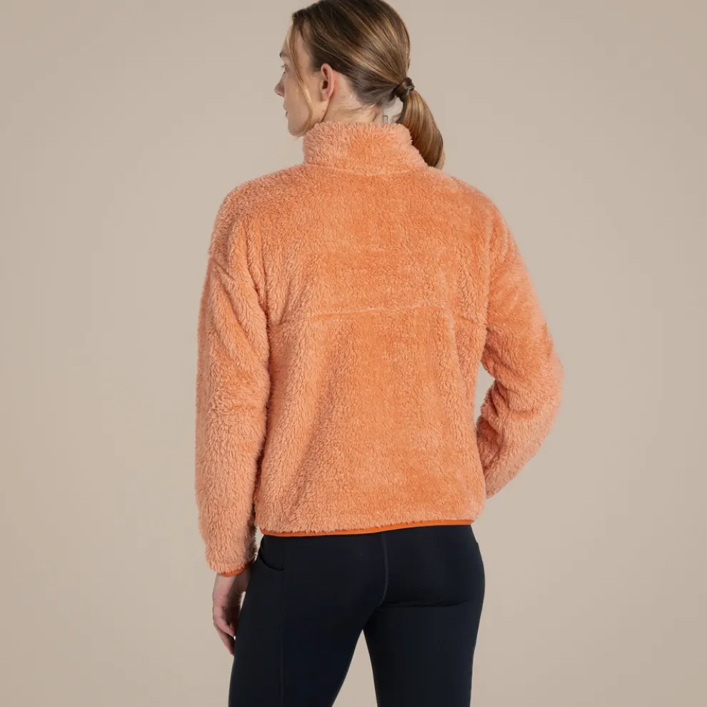 Women's Bron Half Zip Fleece | Clay