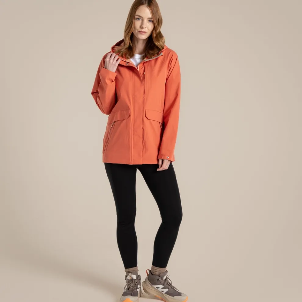 Women's Caldbeck II Waterproof Jacket | Red Sandstone