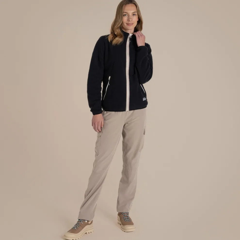 Women's CO2 Renu Full Zip Fleece | Black