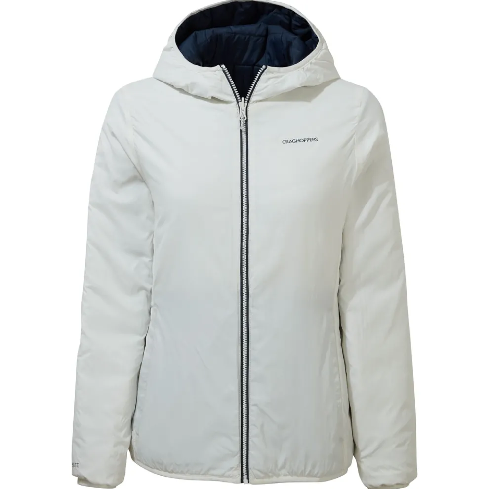 Women's Compresslite VI Hooded Jacket | Blue Navy / Seasalt