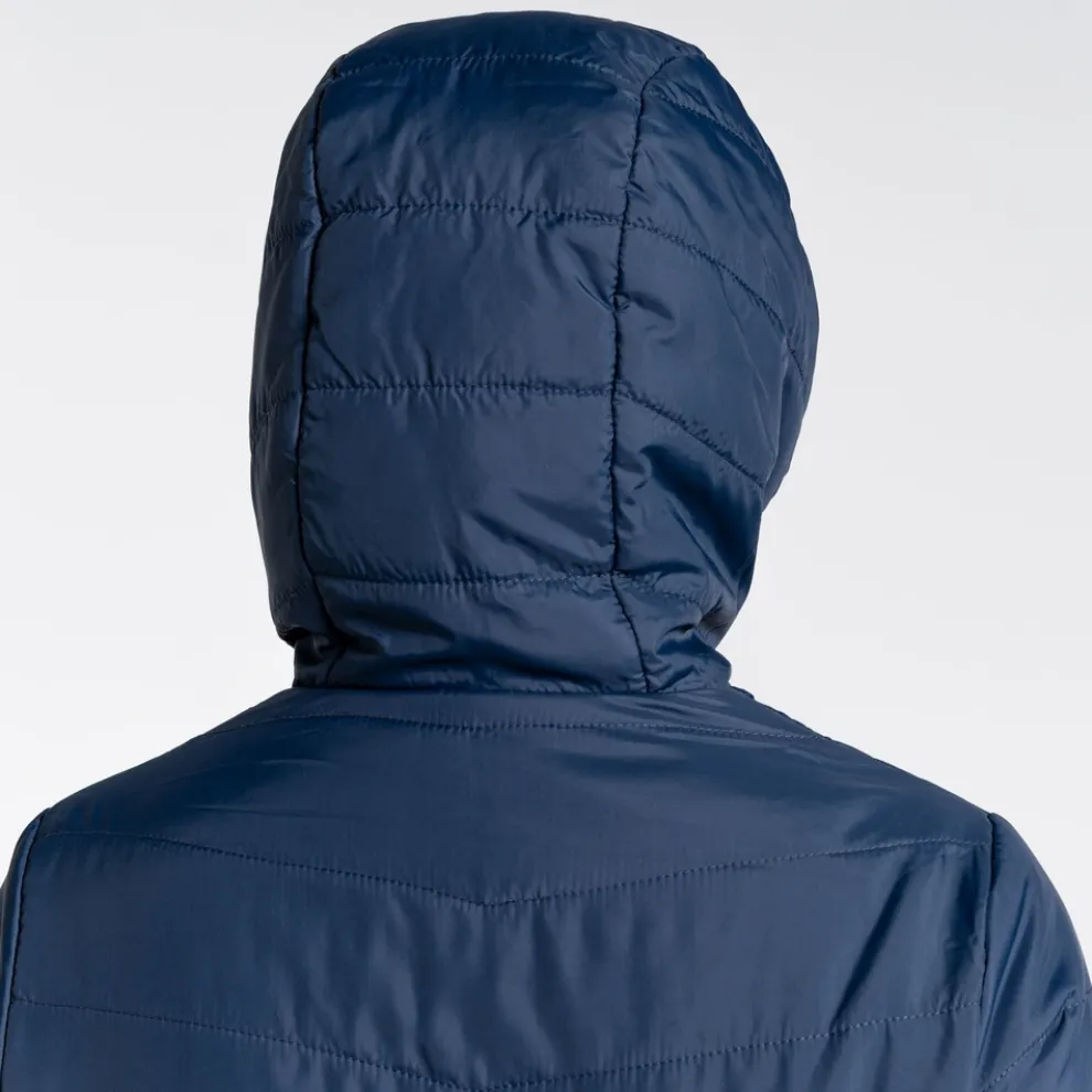 Women's Compresslite VI Hooded Jacket | Blue Navy / Seasalt