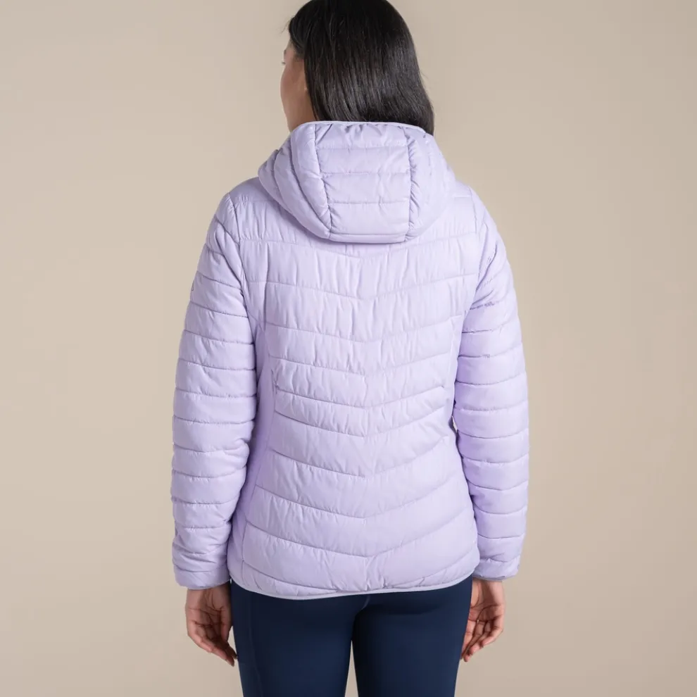 Women's Compresslite IX Hooded Insulating Jacket | Parma Violet