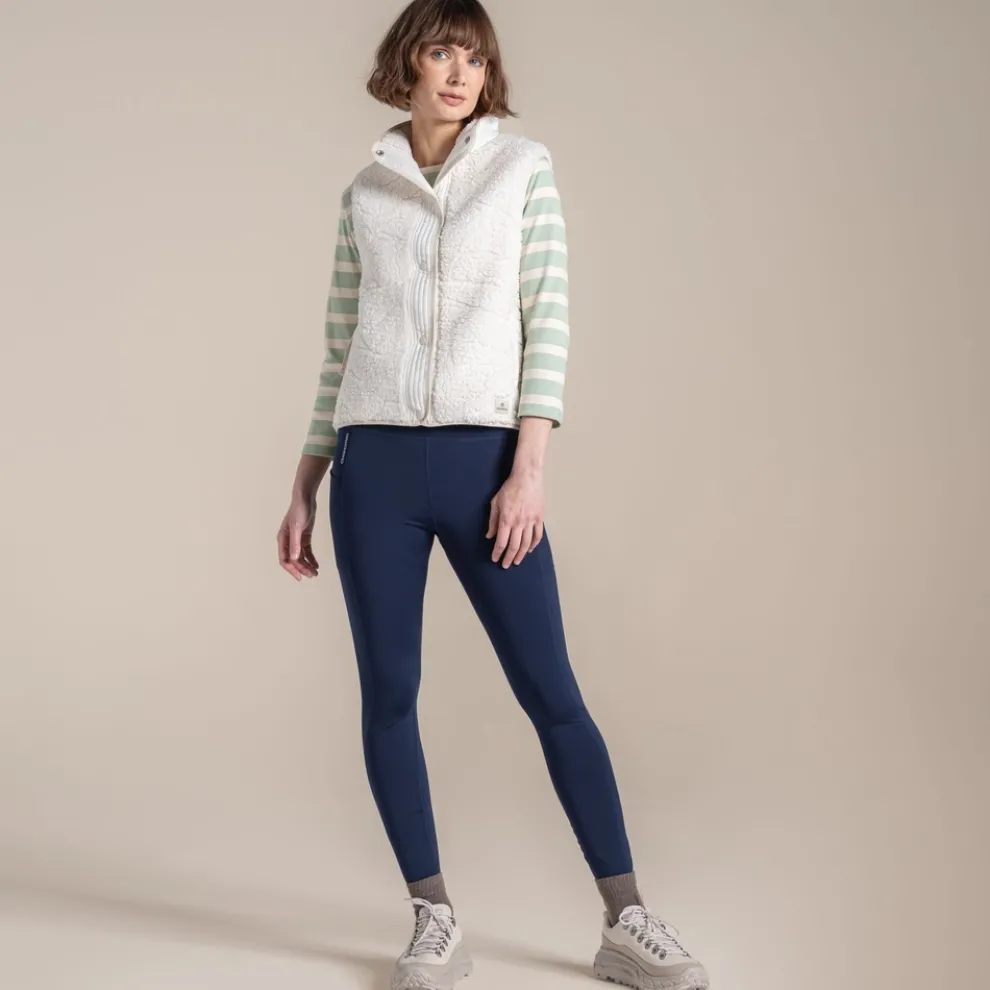 Women's Dinas Vest | Ecru Landscape