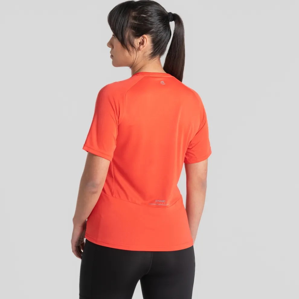 Women's Dynamic Pro Short Sleeve T-Shirt | Rose Coral