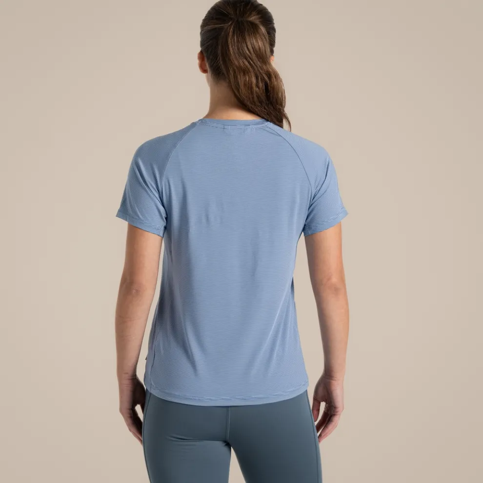 Women's Ellie Short Sleeved T-Shirt | Seaside Blue