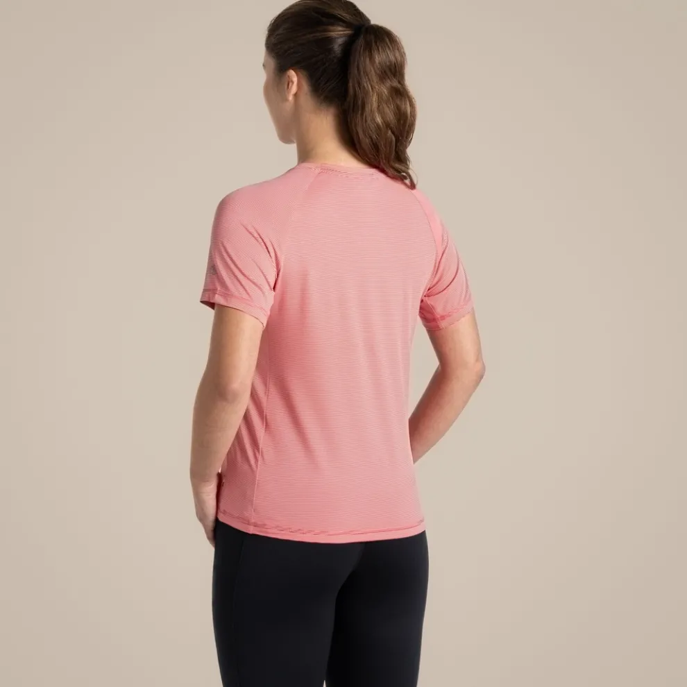 Women's Ellie Short Sleeved T-Shirt | Coral Reef