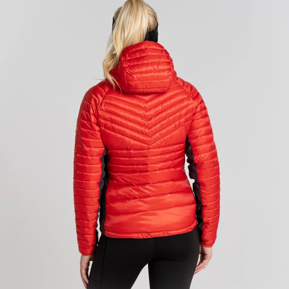 Women's ExpoLite Insulated Hooded Jacket | Ember Orange
