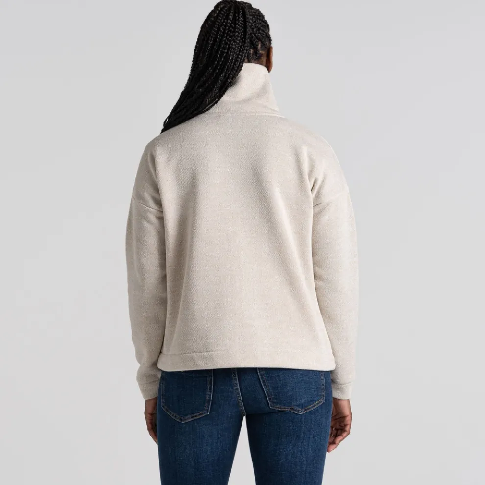 Women's Freya Full Zip Fleece | Stone