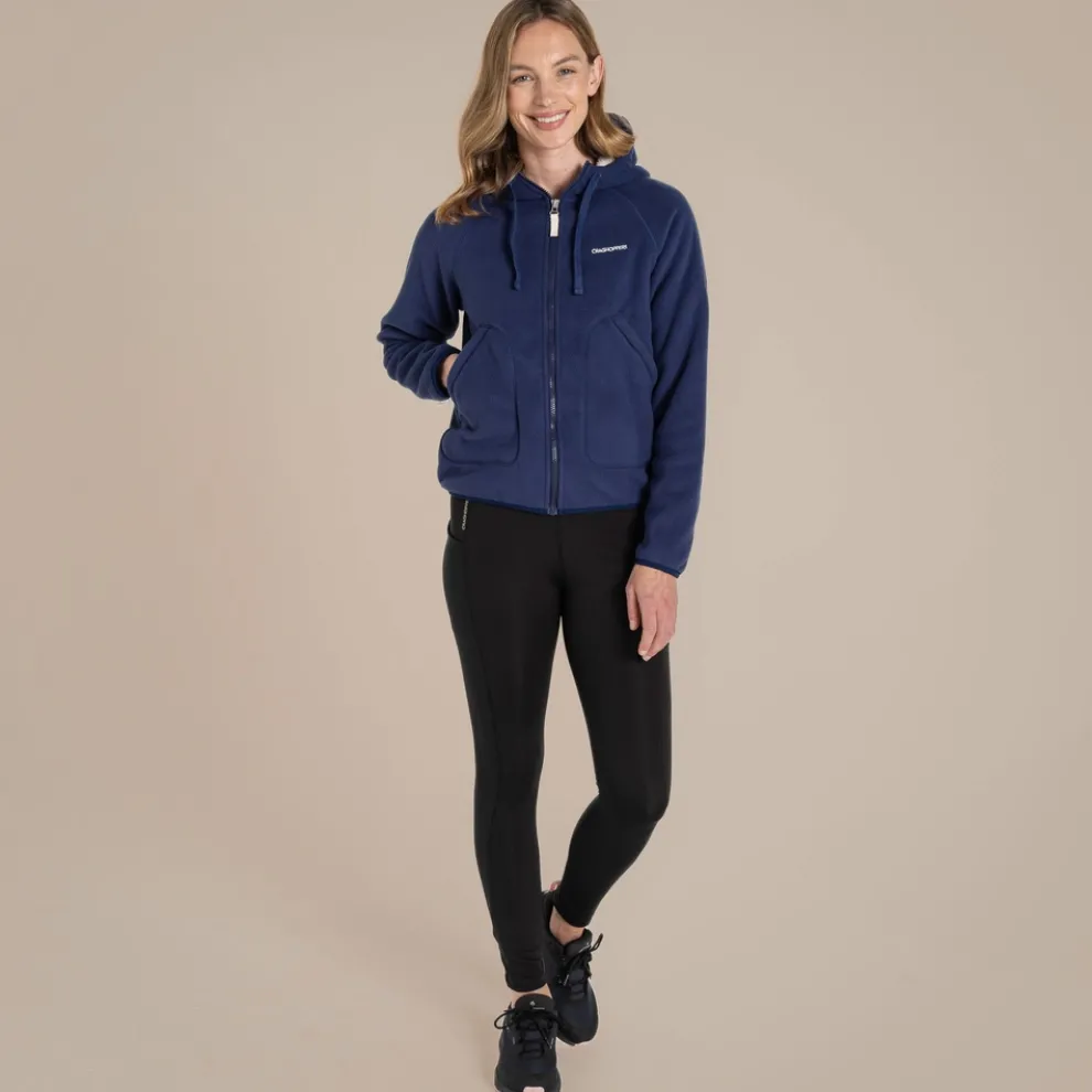 Women's Grainne Full Zip Fleece | Indigo Blue