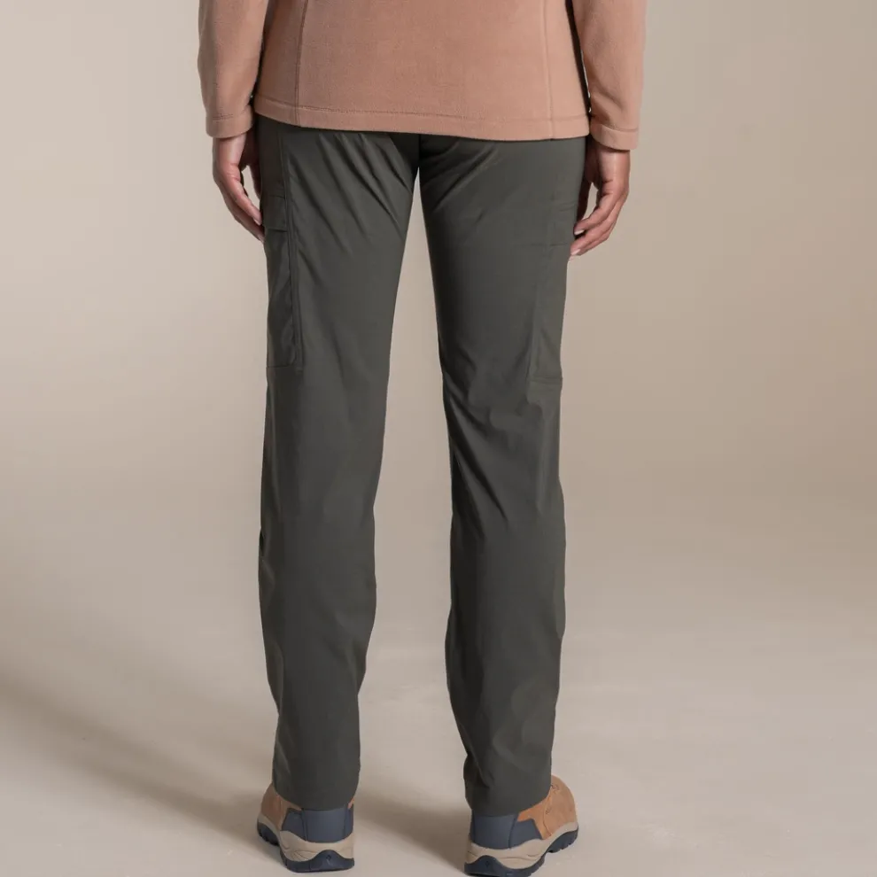 Women's Kiwi Pro Cargo Trouser | Mid Khaki