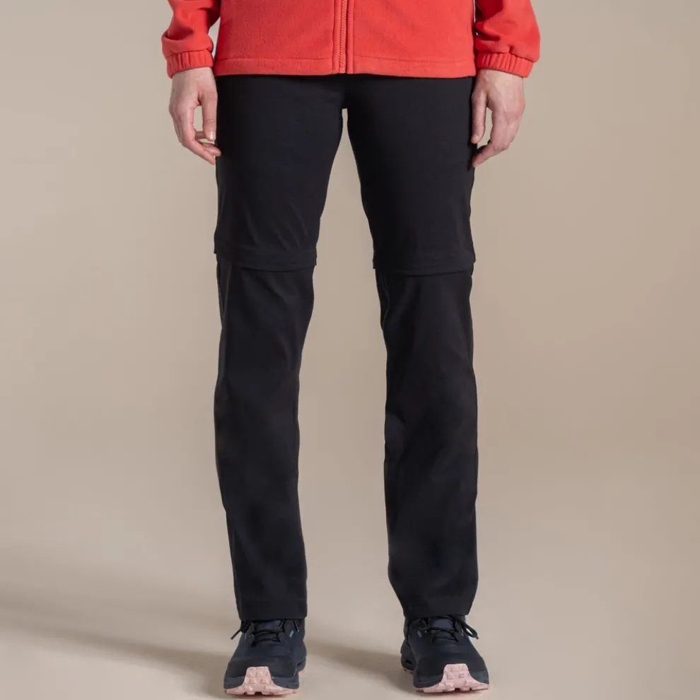Women's Kiwi Pro III Convertible Trouser | Black