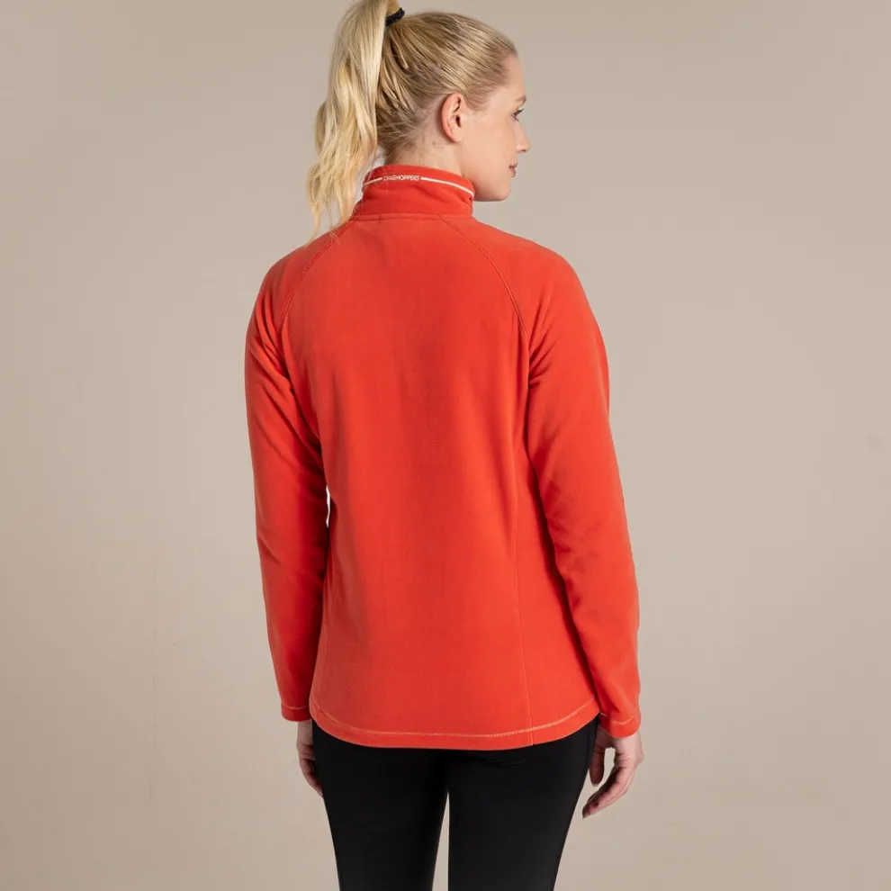 Women's Miska VI Half Zip Fleece | Ember Orange
