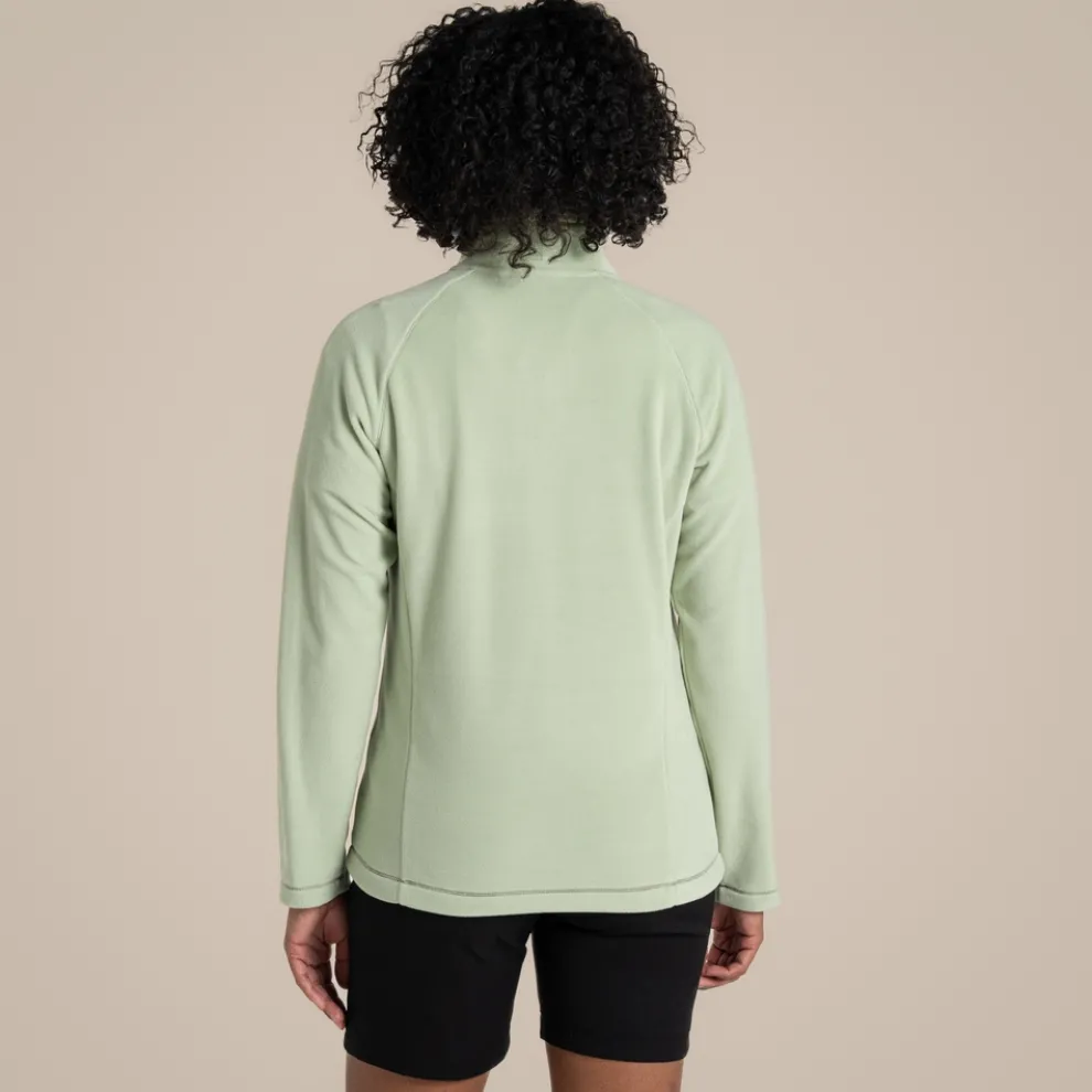 Women's Miska VI Half Zip Fleece | Bud Green