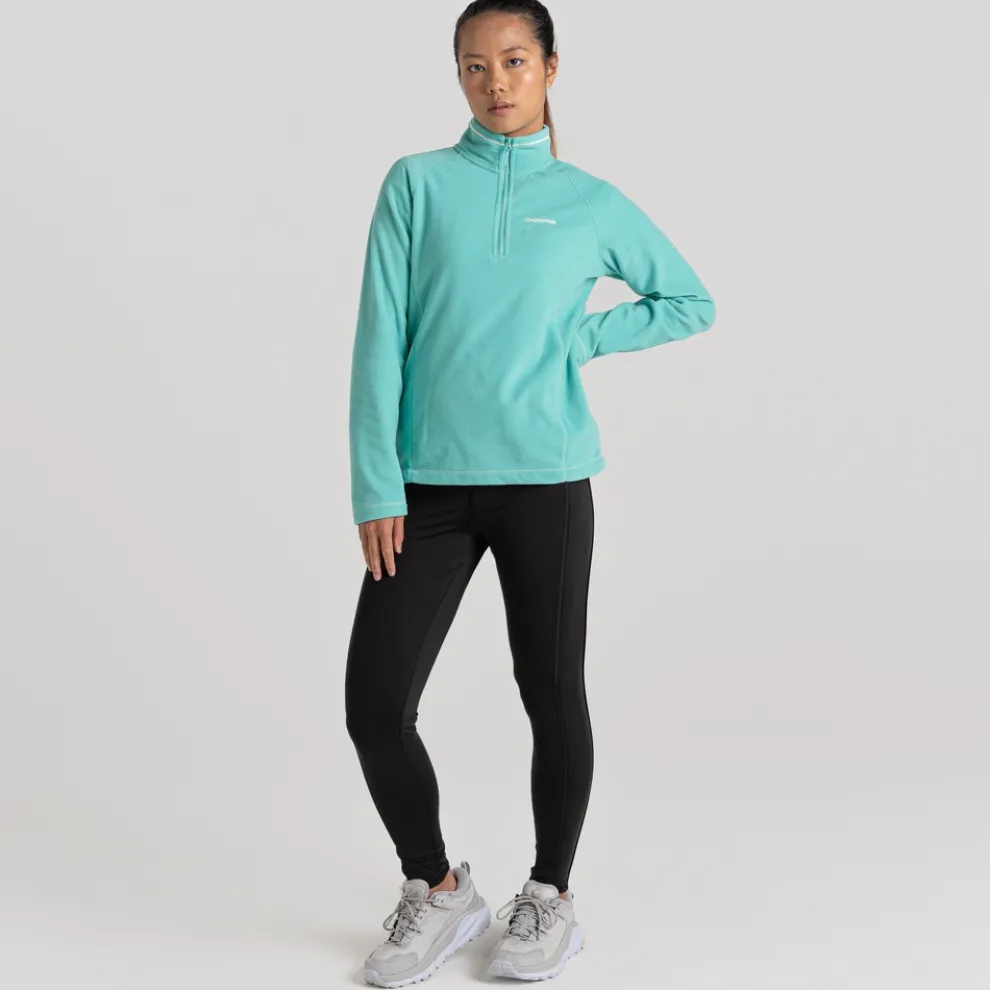 Women's Miska VI Half Zip Fleece | Ocean Green